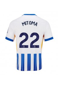 Brighton Kaoru Mitoma #22 Fotballdrakt Hjemme Klær 2024-25 Korte ermer